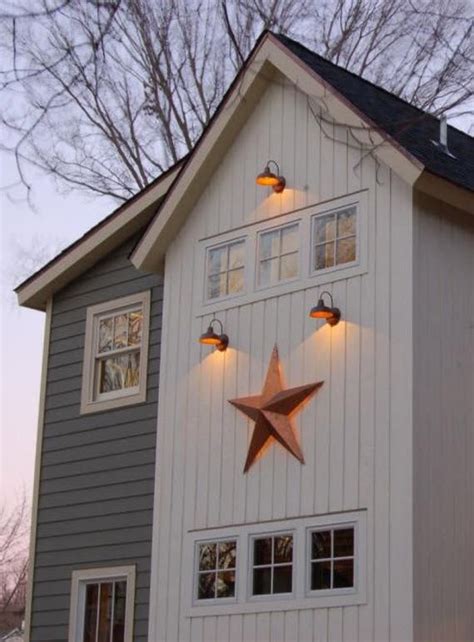 metal stars on exterior of house|metal stars to hang outside.